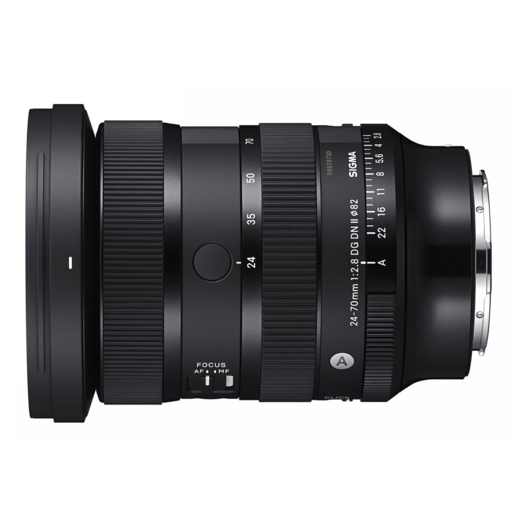 Sigma Sigma 24-70mm F2.8 DG DN II Art Lens High Sharpness Water Resistant Lightweight Design L-Mount
