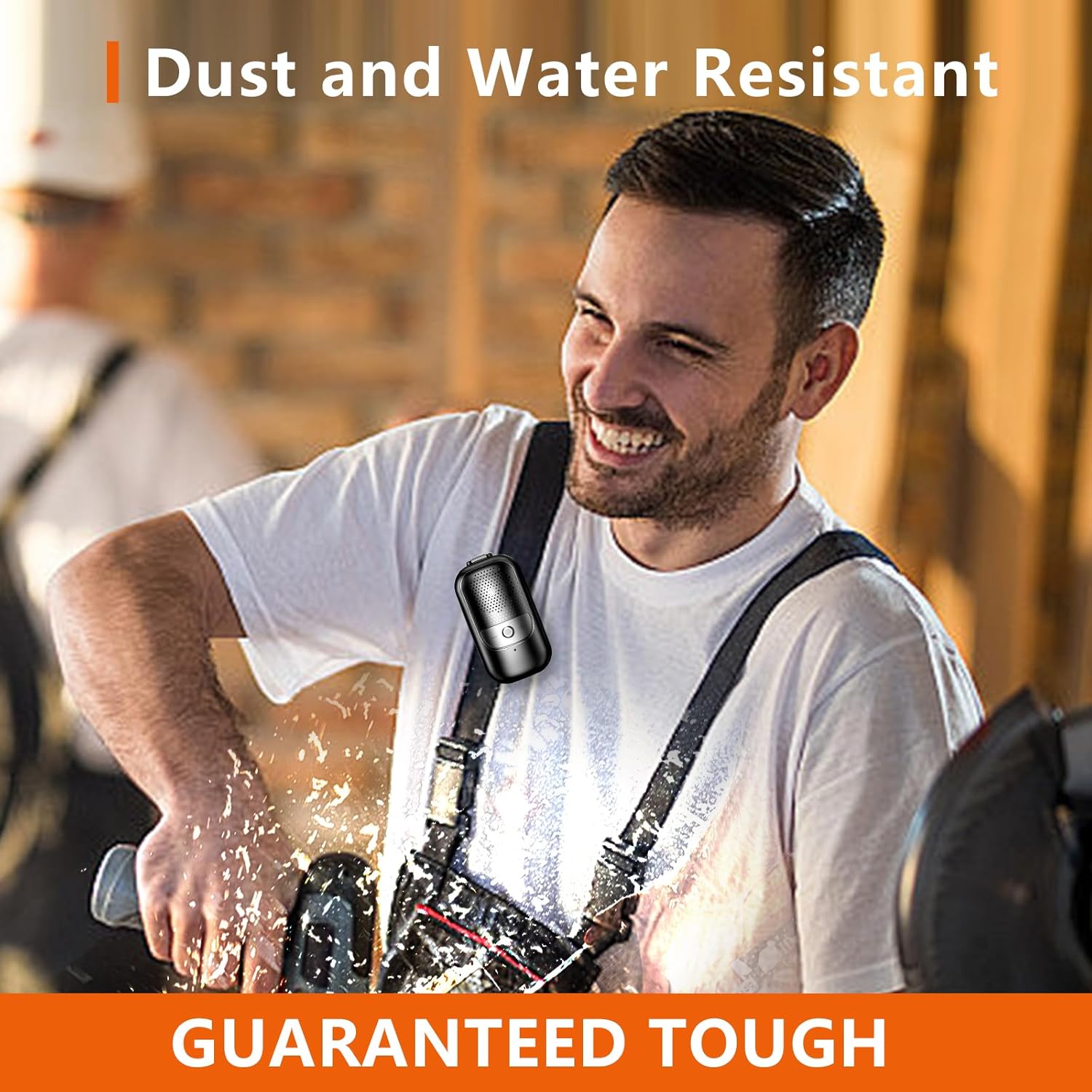 MOZOTER Portable Bluetooth Speakers Clip-On Wireless Mini Speaker with Deep Bass IPX5 Waterproof for Outdoor Cycling Home Party Beach Shower Gift - View 6 of 9