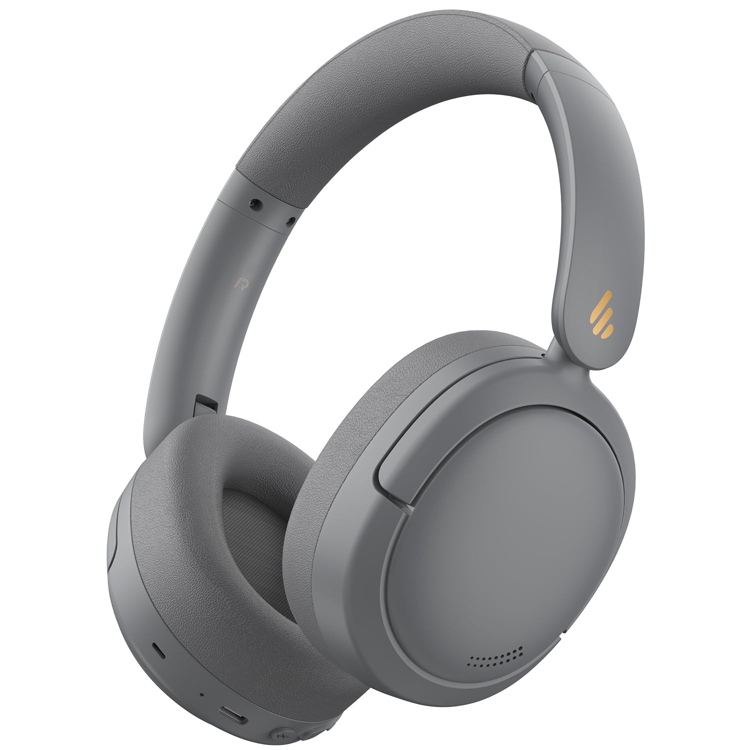 Edifier Edifier W800BT Pro Wireless Over Ear Headphones with Active Noise Cancelling Bluetooth 5.4 Hi-Res Audio and Custom EQ Comfort Grey