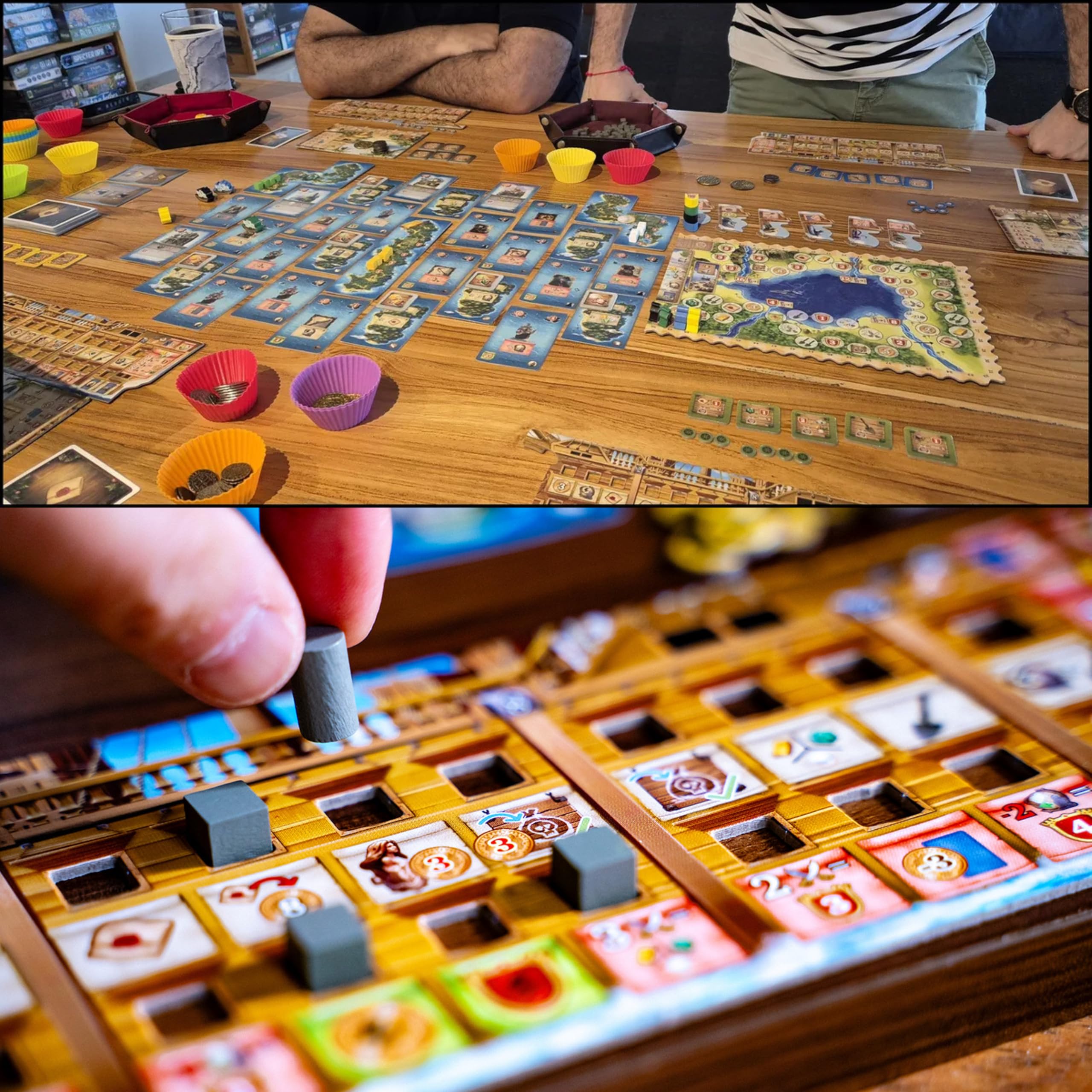 Capstone Games Pirates of Maracaibo Strategy Board Game for 1-4 Players Ages 14 and Up Sail the Caribbean and Upgrade Your Ship - View 7 of 7