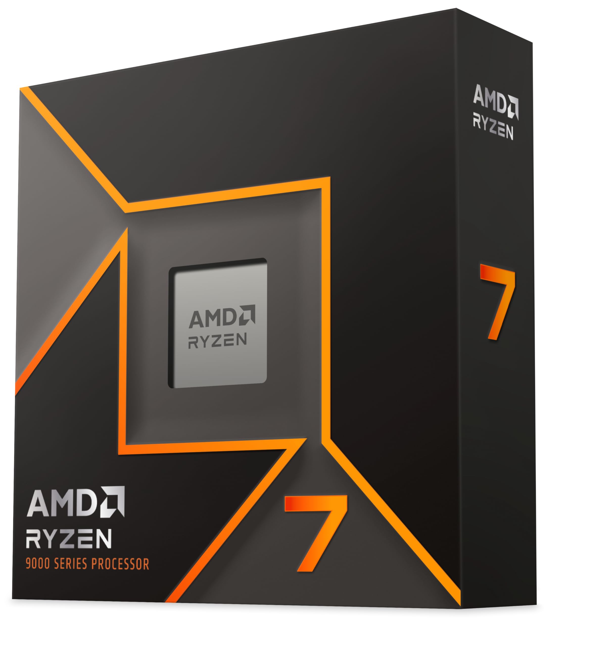 AMD AMD Ryzen 7 9700X 8-Core 16-Thread Unlocked Desktop Processor for High Performance Gaming and Multitasking