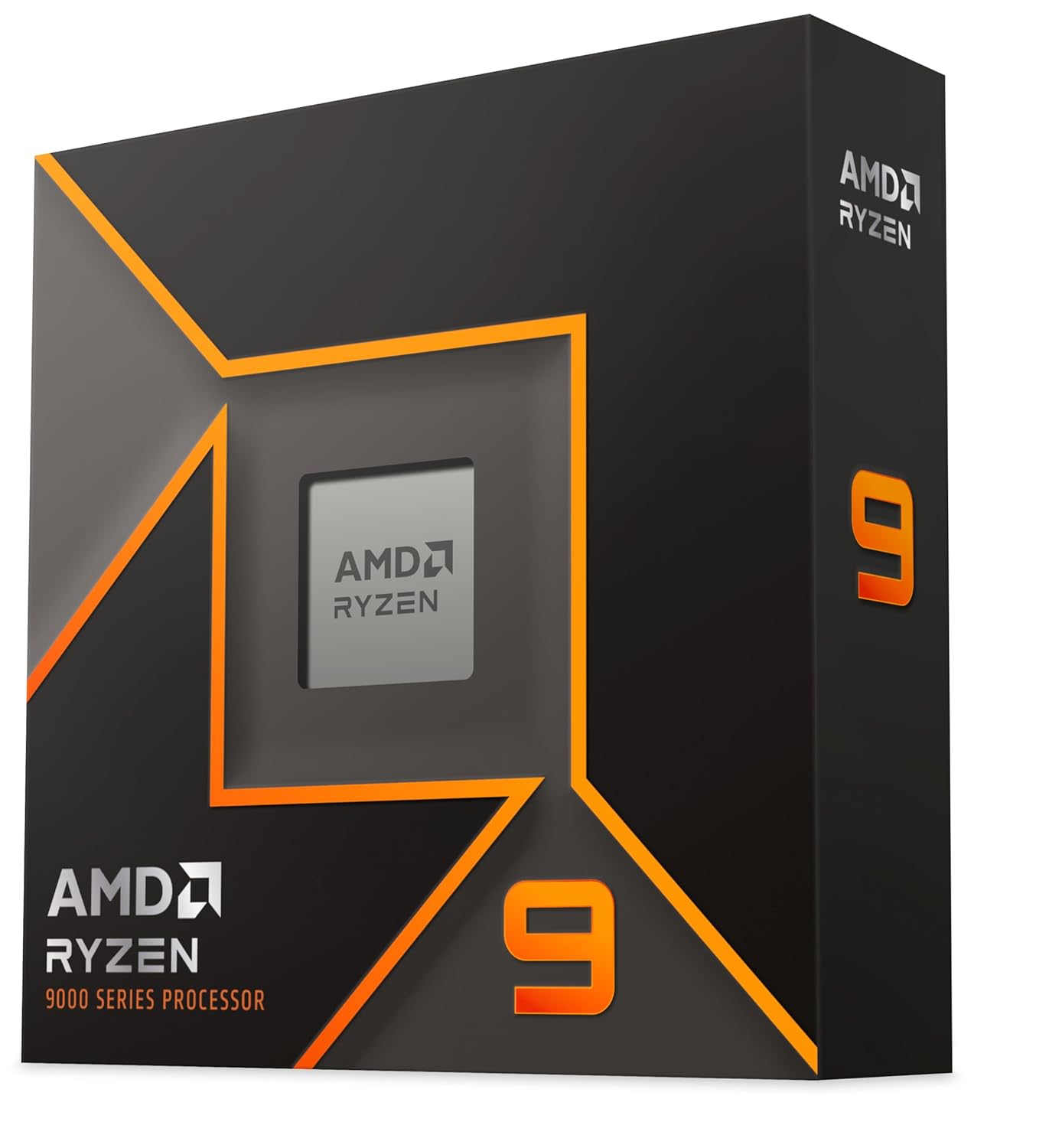 AMD AMD Ryzen 9 9900X 12-Core 24-Thread Unlocked Desktop Processor for High Performance Gaming and Multitasking