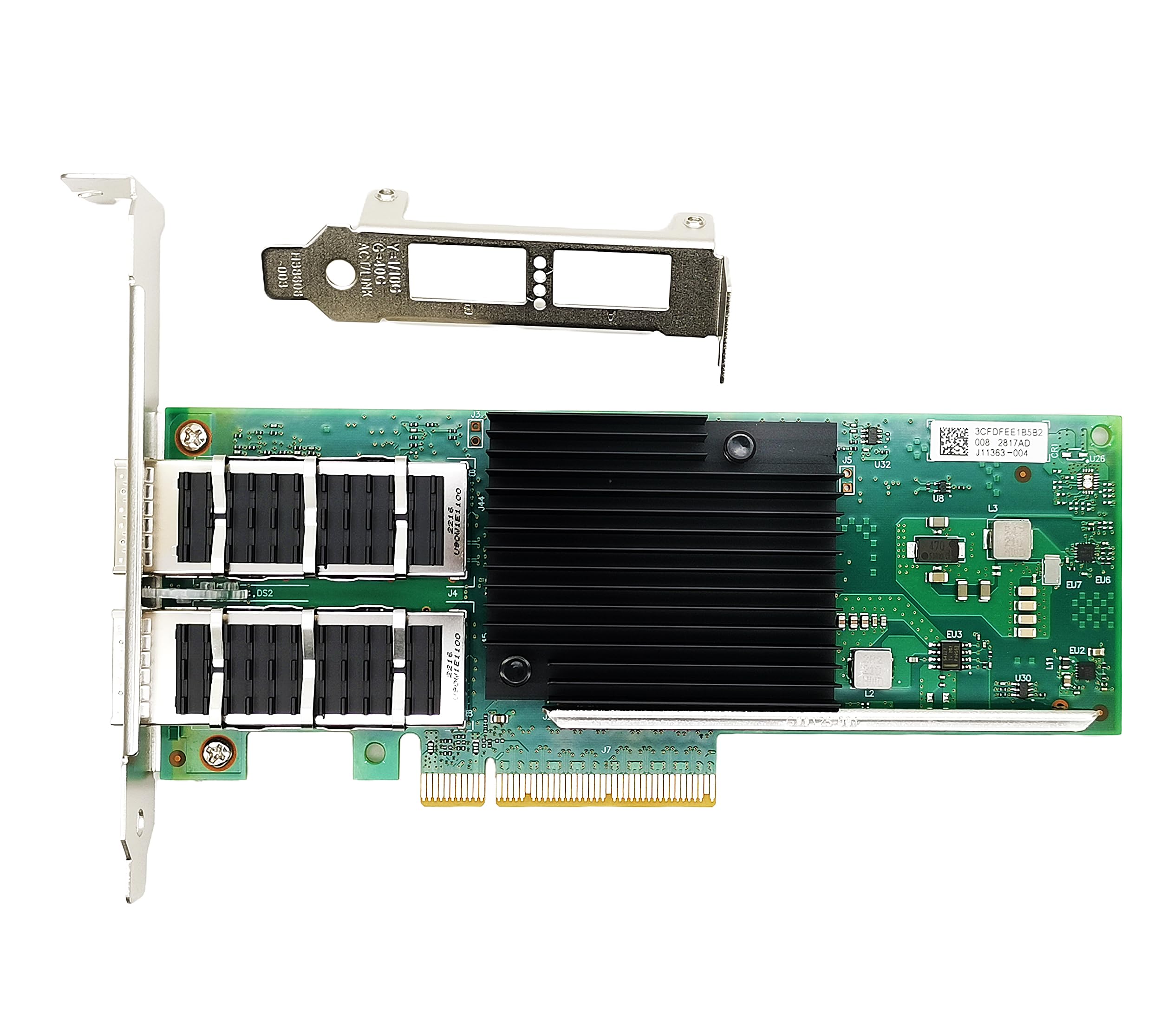 Lemspum 40Gb Ethernet Converged Network Adapter Dual QSFP+ Ports Intel XL710-QDA2 PCIe x8 40Gbe Server Compatible with Windows Linux Freebsd - View 4 of 5