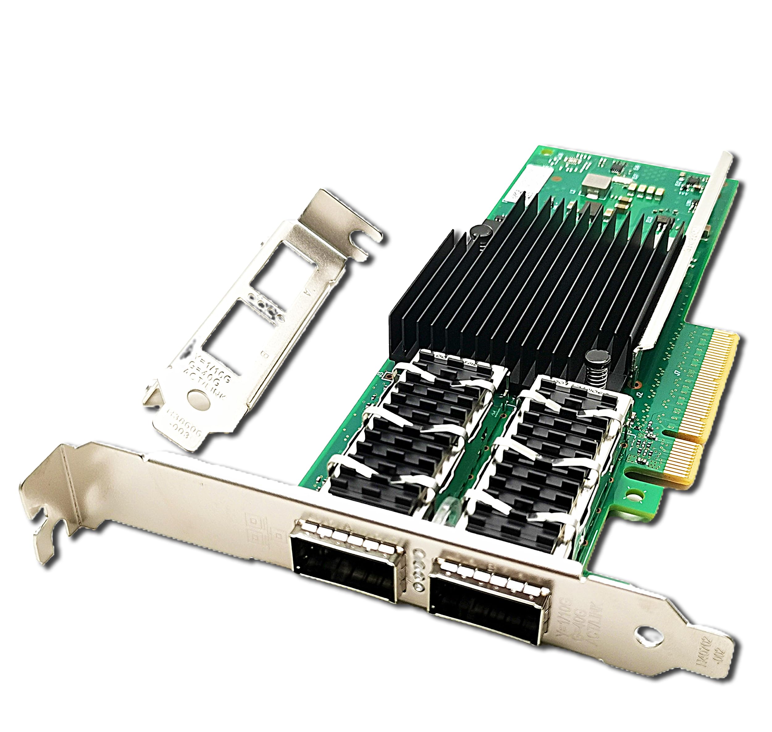 40Gb Ethernet Converged Network Adapter Dual QSFP+ Ports Intel XL710-QDA2 PCIe x8 40Gbe Server Compatible with Windows Linux Freebsd