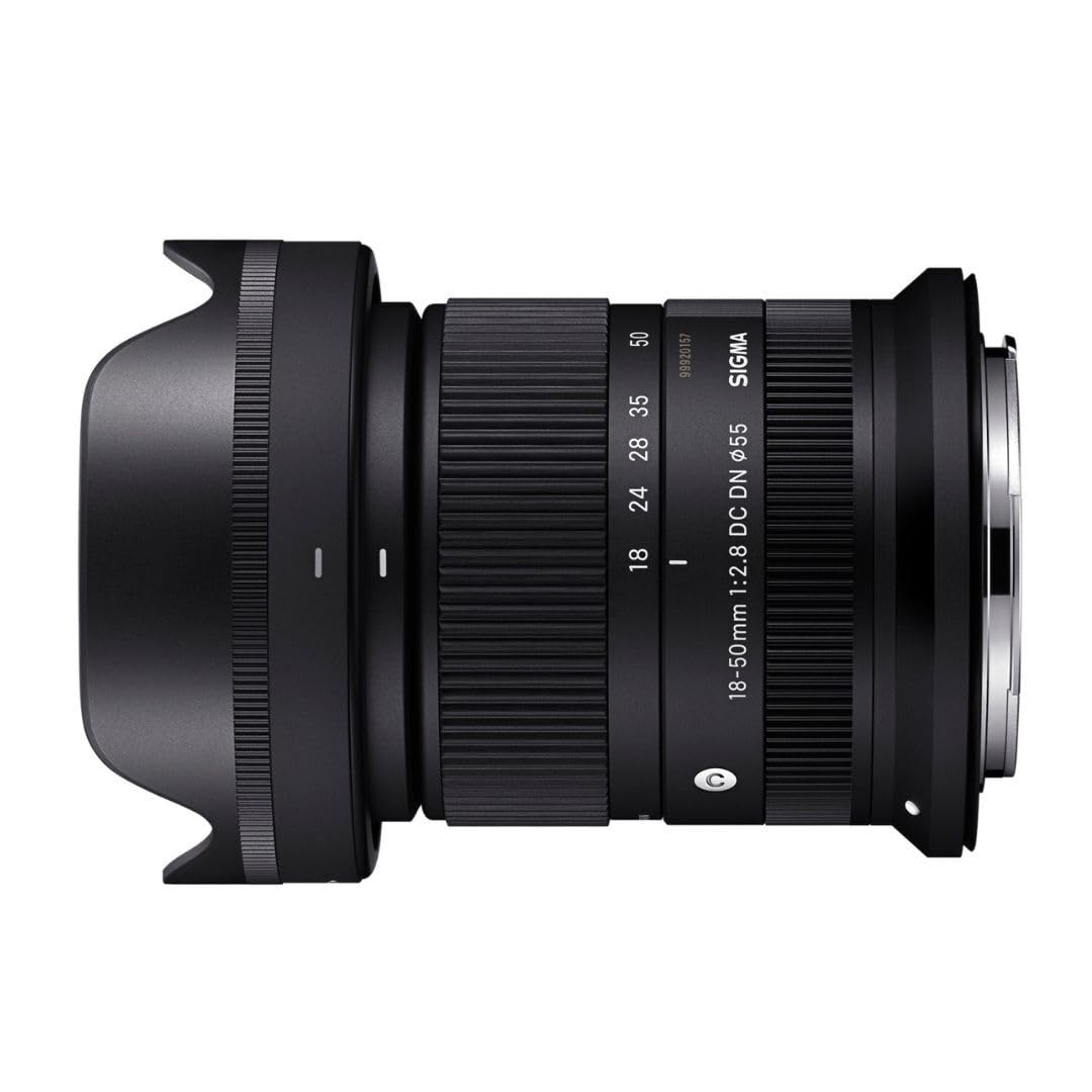 SIGMA 18-50mm F2.8 DC DN Contemporary Lens for Canon RF Mount Mirrorless Cameras Best Quality and Performance