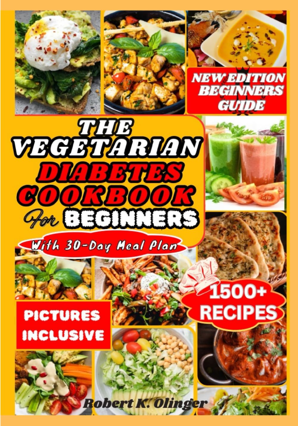 Majosta Vegetarian Diabetes Cookbook for Beginners Easy Delicious Recipes for Newly Diagnosed Diabetics