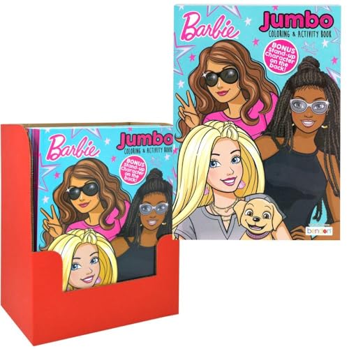 Barbie Barbie 11x16 Giant Coloring & Activity Book: 64 Pages of Fun for Kids - Perfect Gift!