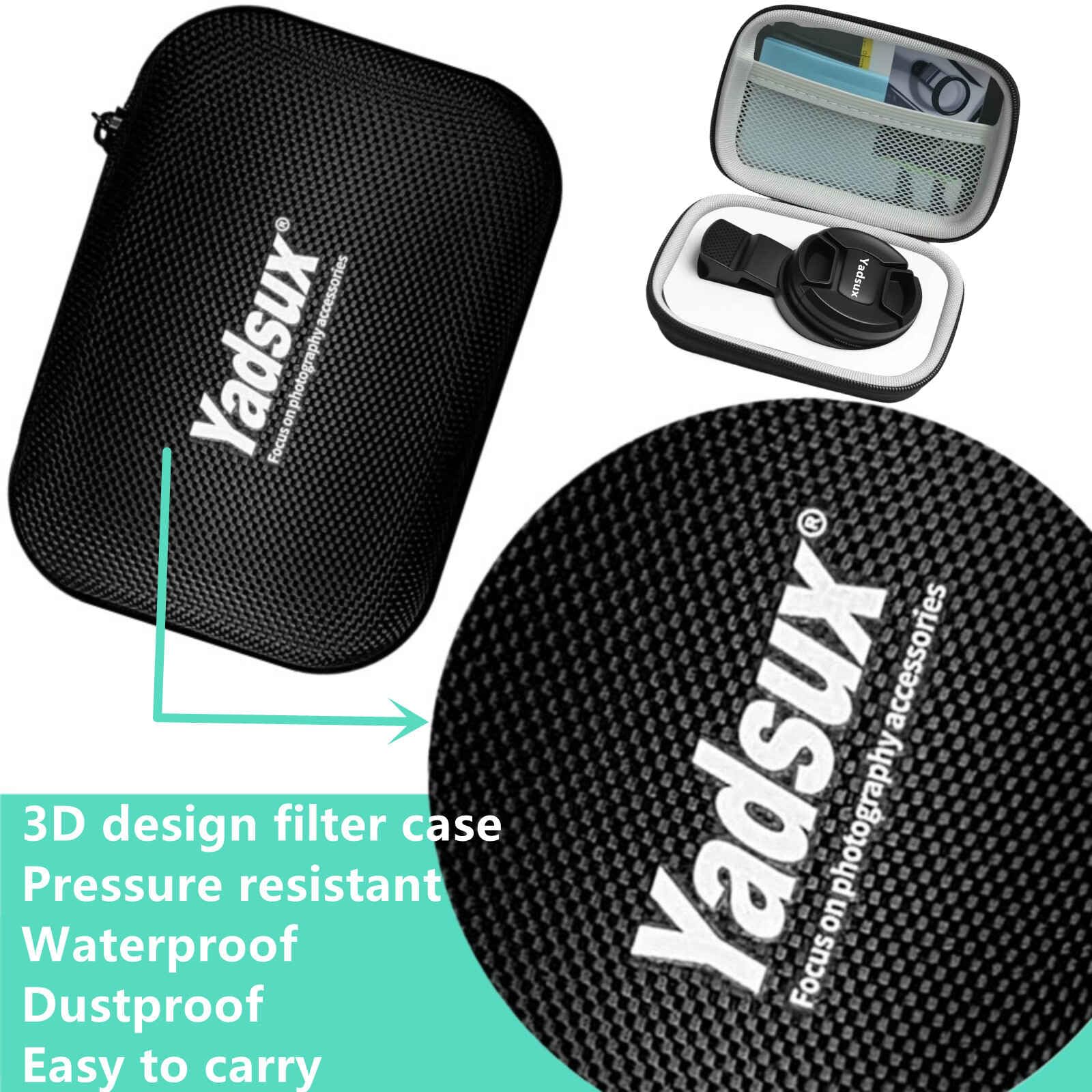 Yadsux Yadsux 52MM Variable ND2-ND400 Filter for iPhone Samsung Clip-on Adapter HD Optical Glass Mobile Lens Accessories - View 7 of 8