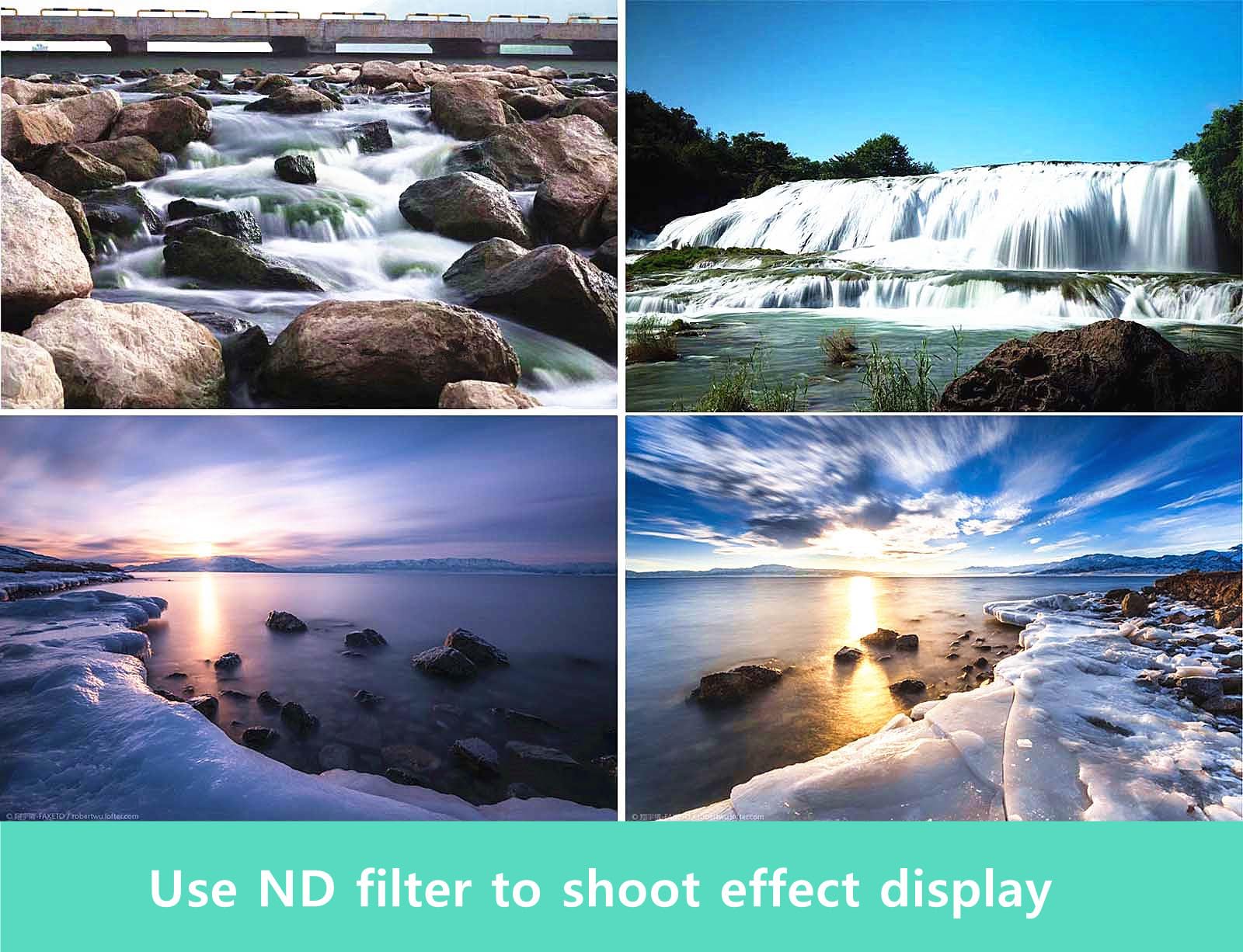 Yadsux Yadsux 52MM Variable ND2-ND400 Filter for iPhone Samsung Clip-on Adapter HD Optical Glass Mobile Lens Accessories - View 8 of 8