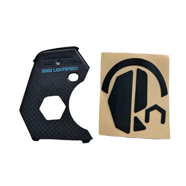 xifaven Back Counterweight Cover and Mouse Feet Replacement for Logitech G502 Lightspeed Wireless Gaming Mouse Black Upgrade Your Gaming Experience - View 3 of 7