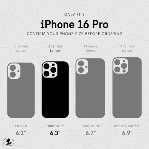 Pelican Pelican Voyager iPhone 16 Pro Case: Rugged, MagSafe-Compatible, 18ft Drop Protection & Belt Clip Holster - Clear Heavy Duty Cover - View 4 of 11