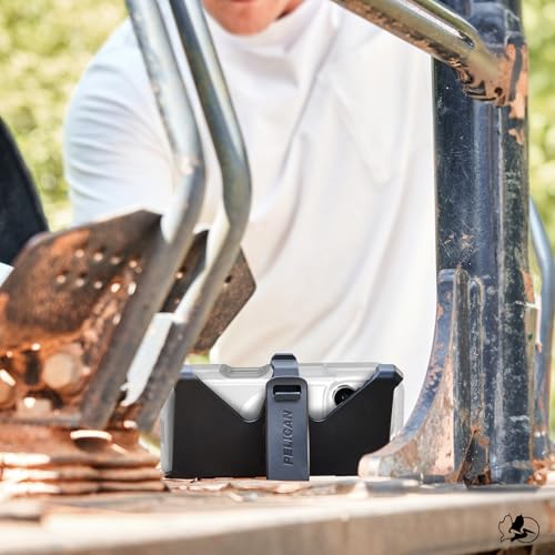 Pelican Pelican Voyager iPhone 16 Pro Case: Rugged, MagSafe-Compatible, 18ft Drop Protection & Belt Clip Holster - Clear Heavy Duty Cover - View 11 of 11