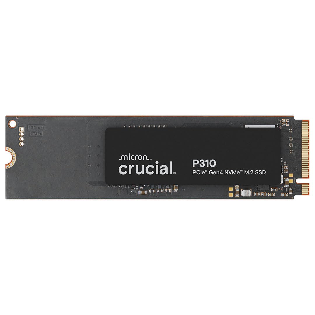 Crucial Crucial P310 500GB NVMe M2 SSD Up to 6600MBs Gen4 Internal Solid State Drive with Acronis Offer for PC CT500P310SSD801