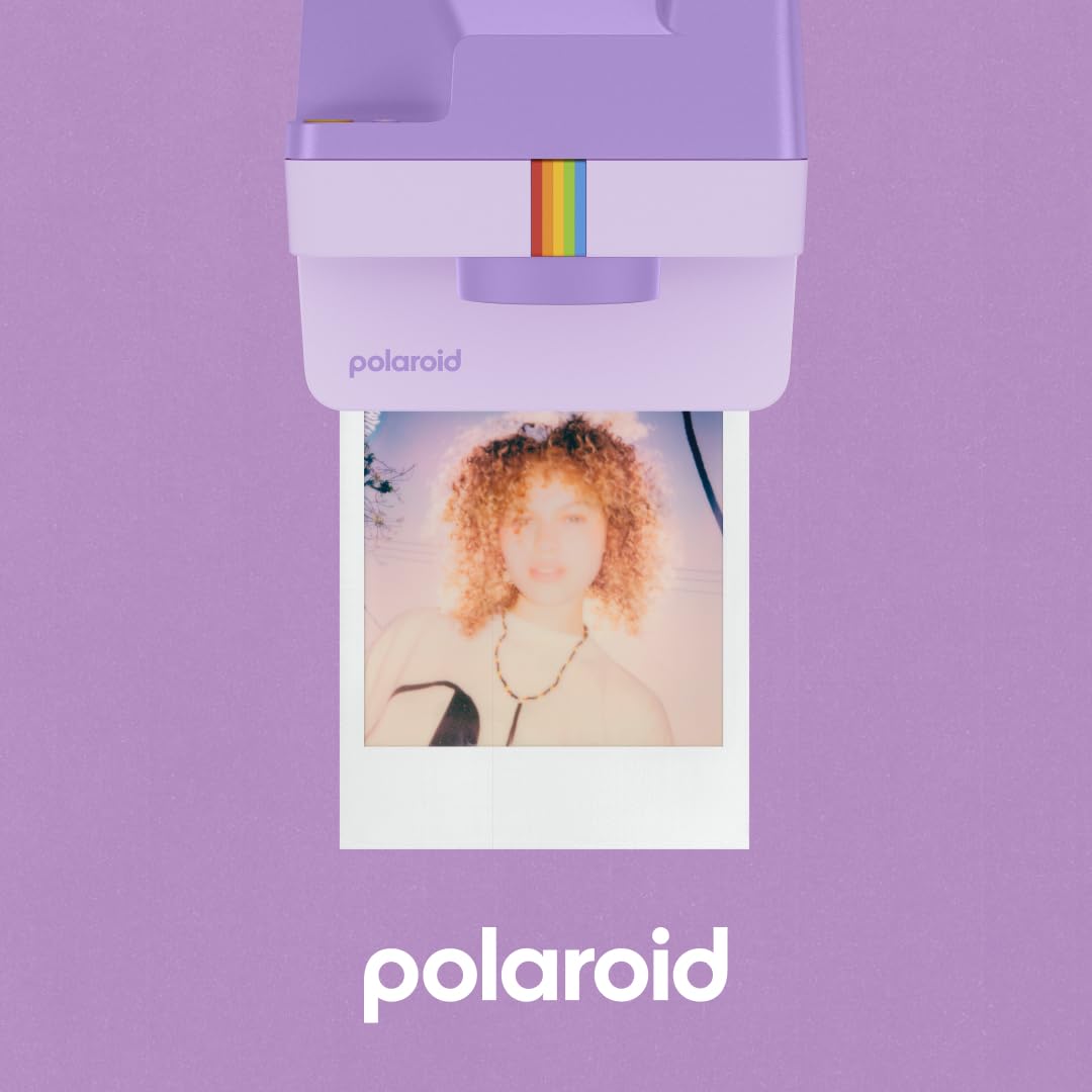 Polaroid Polaroid Now 2nd Generation Instant Film Camera Purple 9149 Capture Memories Instantly - View 3 of 6
