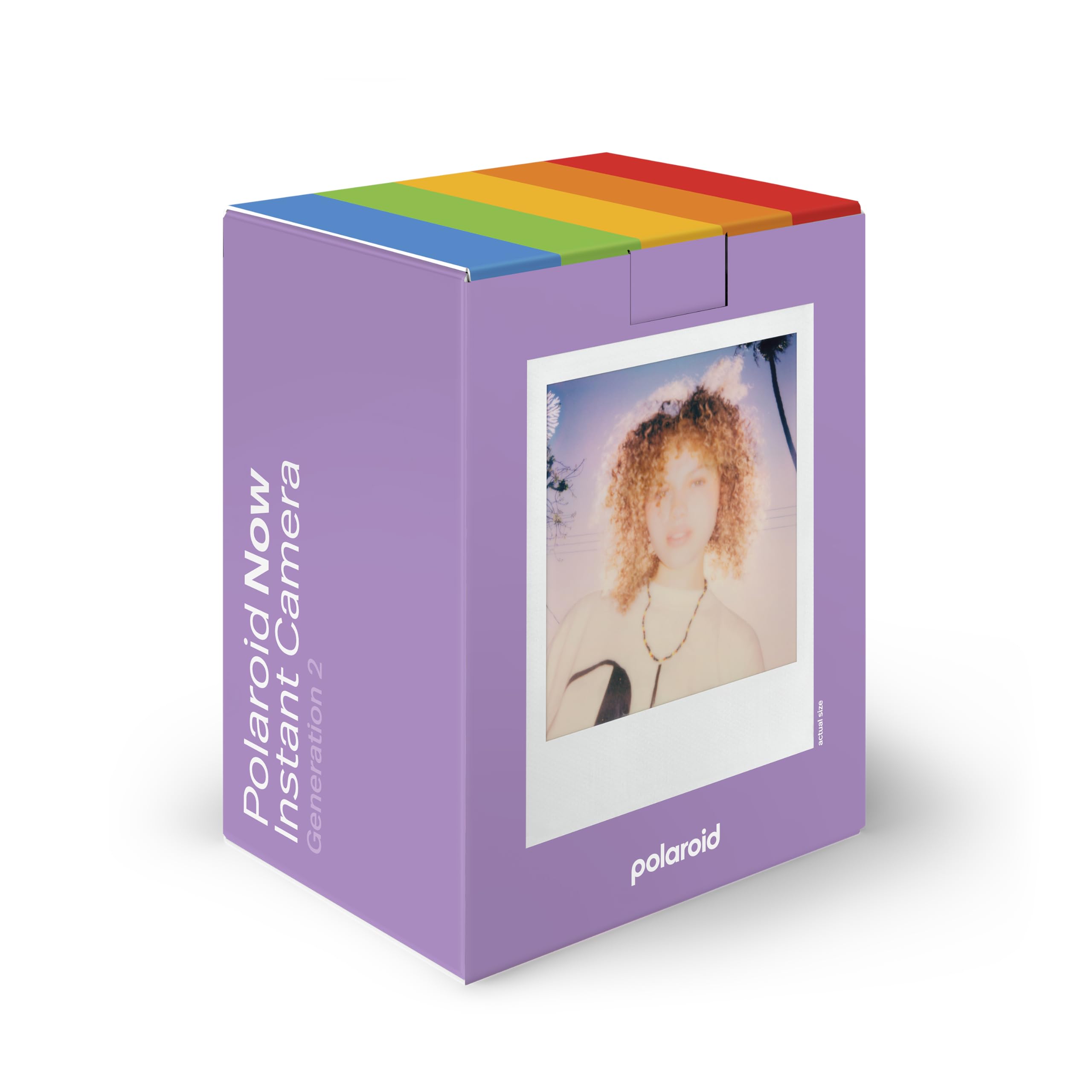Polaroid Polaroid Now 2nd Generation Instant Film Camera Purple 9149 Capture Memories Instantly - View 6 of 6