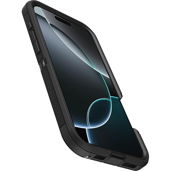 OtterBox OtterBox iPhone 16 Pro Max Defender Series XT Clear Case Dark Side for Ultimate Protection and Style - View 5 of 6