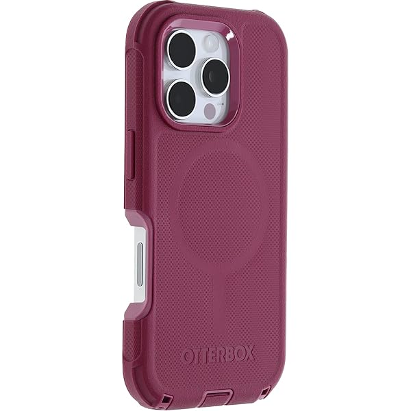 OtterBox OtterBox iPhone 16 Pro Defender Series Case in Foxberry Pink for Ultimate Protection and Style - View 6 of 7
