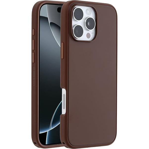 OtterBox Symmetry Series MagSafe Case for iPhone 16 Pro Max Shockproof Drop Proof Protective Thin Case Military Standard Brown