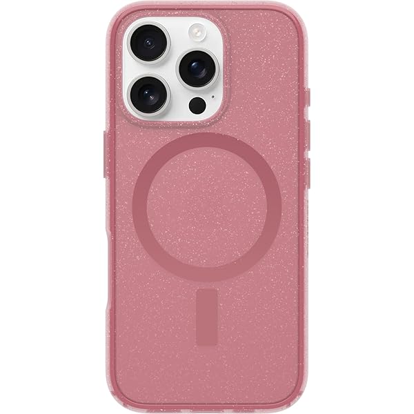 OtterBox OtterBox Symmetry Series Clear MagSafe Case for iPhone 16 Pro Shockproof Drop Proof Thin Protective Case Clear Pink - View 4 of 7