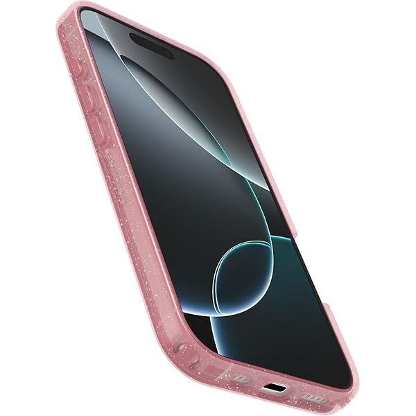 OtterBox OtterBox Symmetry Series Clear MagSafe Case for iPhone 16 Pro Shockproof Drop Proof Thin Protective Case Clear Pink - View 5 of 7