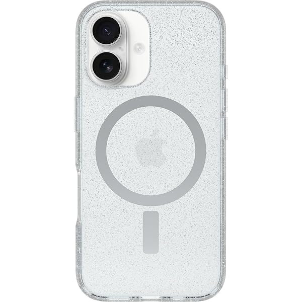 OtterBox OtterBox Symmetry Series Clear MagSafe Case for iPhone 16 Shockproof Drop Proof Protective Thin Case Stardust 3X Military Standard Tested - View 4 of 7