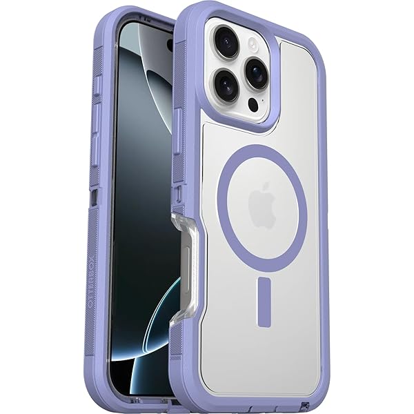 OtterBox Otterbox Defender XT Clear Case for iPhone 16 Pro Max Lavender Haze Military Standard Protection - View 2 of 7