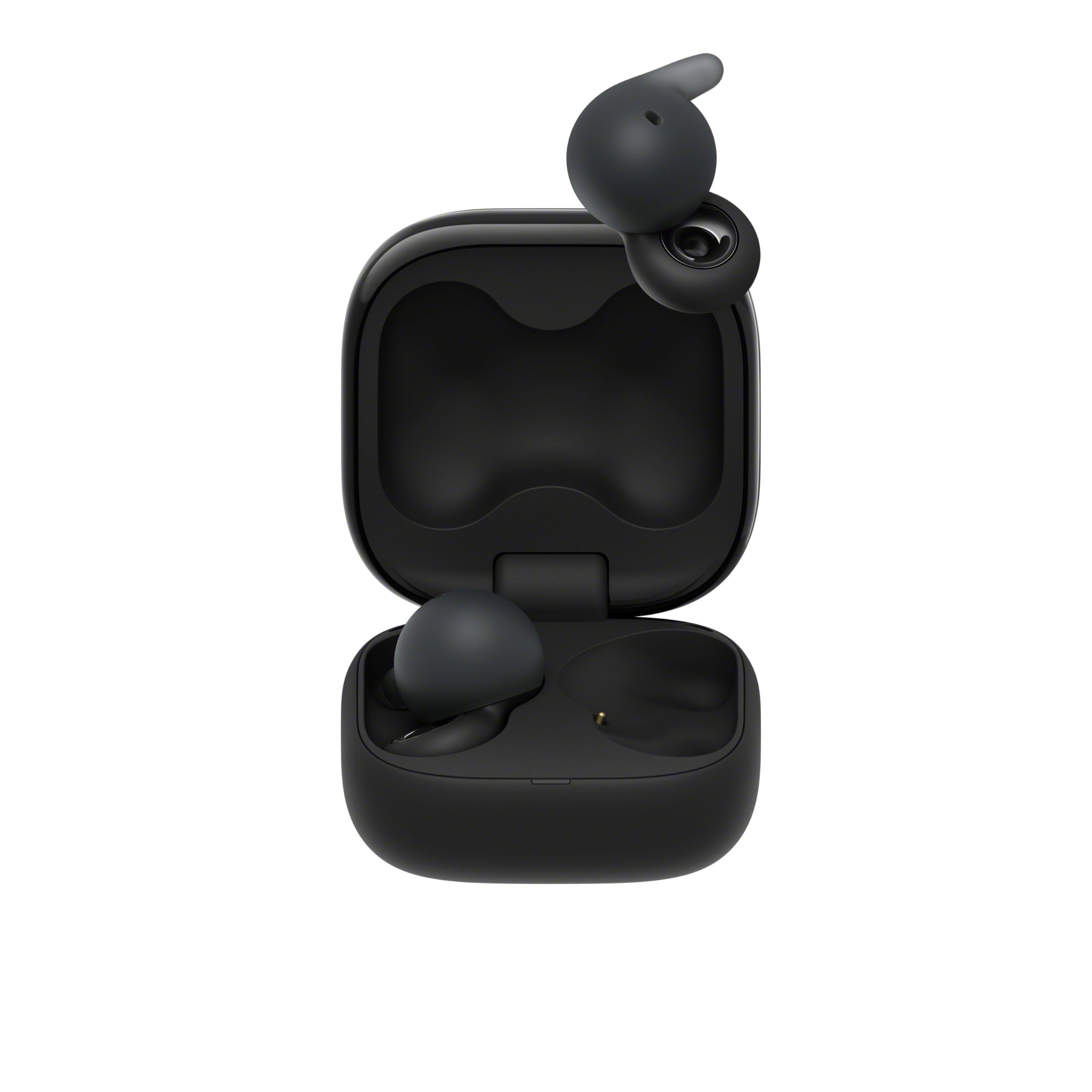 Sony Sony LinkBuds Open Wireless Earbud Headphones with Open-Ring Design for Ambient Sounds and Air Fitting Supporters Black - View 5 of 8