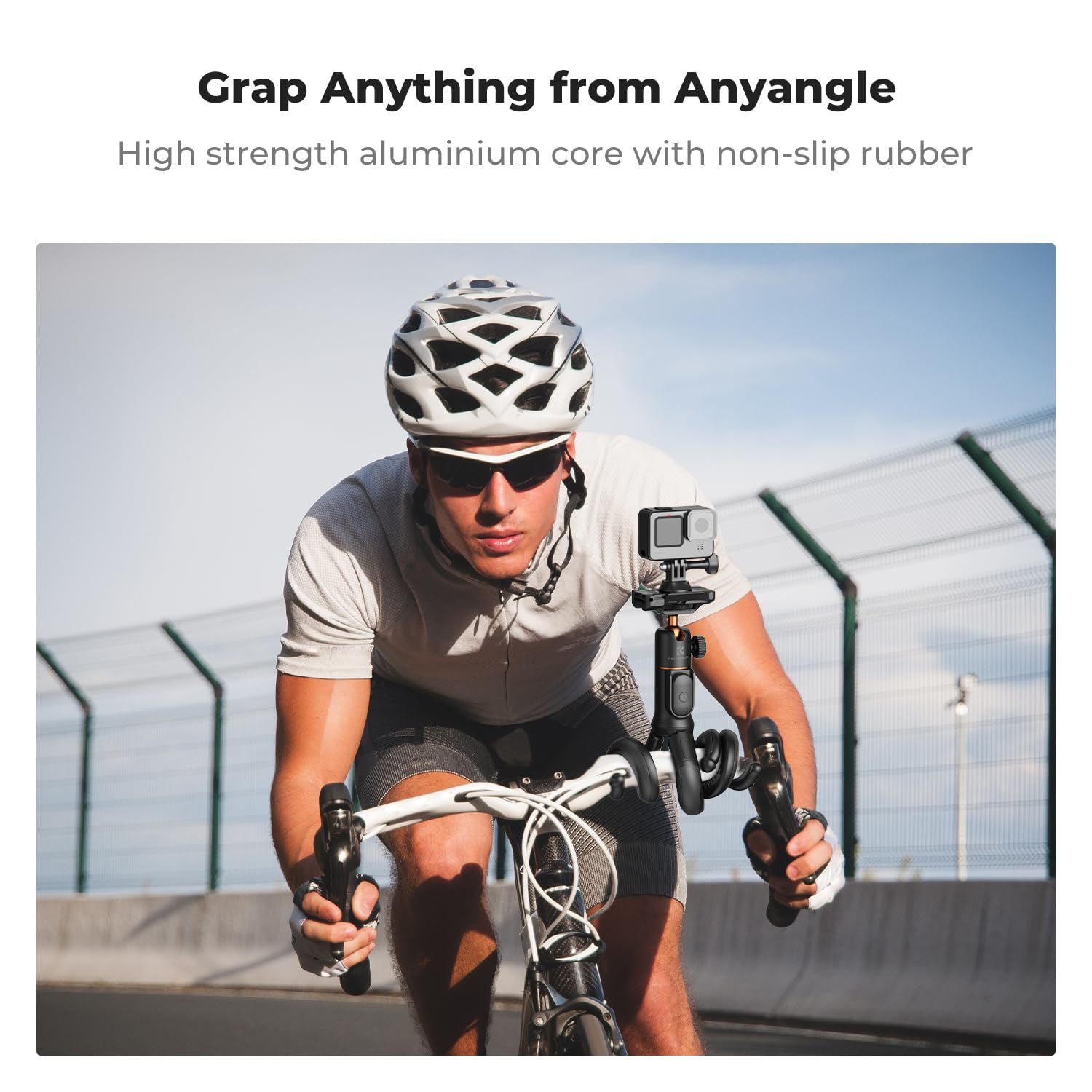 K&F CONCEPT K&F Concept Extendable Phone Tripod Flexible Tripod with Remote 3 in 1 Selfie Stick for iPhone Samsung Canon Nikon Sony Cameras - View 6 of 7