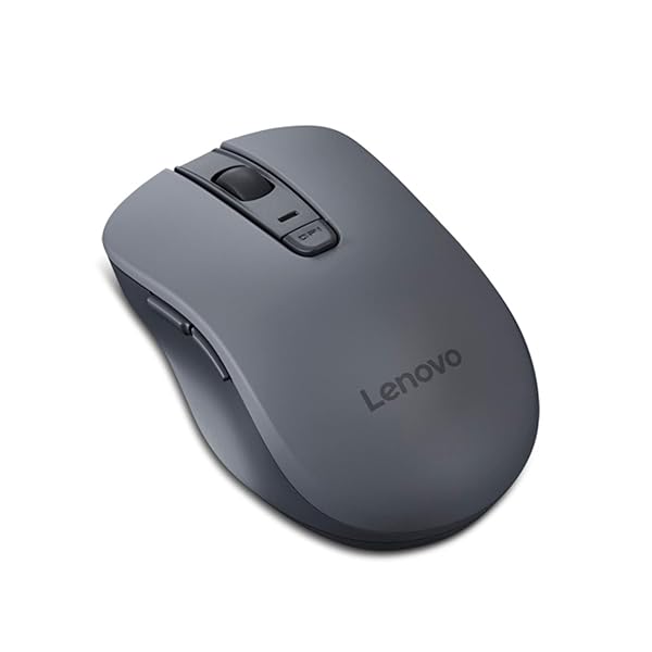 Lenovo Lenovo WL310 Bluetooth Silent Mouse Ergonomic Wireless Mouse for Laptop Adjustable DPI Silent Clicks Portable for Windows Mac Chromebook