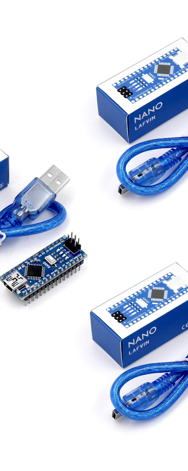 LAFVIN Nano V3.0 ATmega328P 5V 16MHz Microcontroller Boar... | Poshace